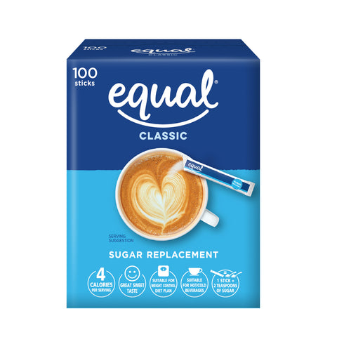 Equal Classic Sweetener Stick Sachet 100's