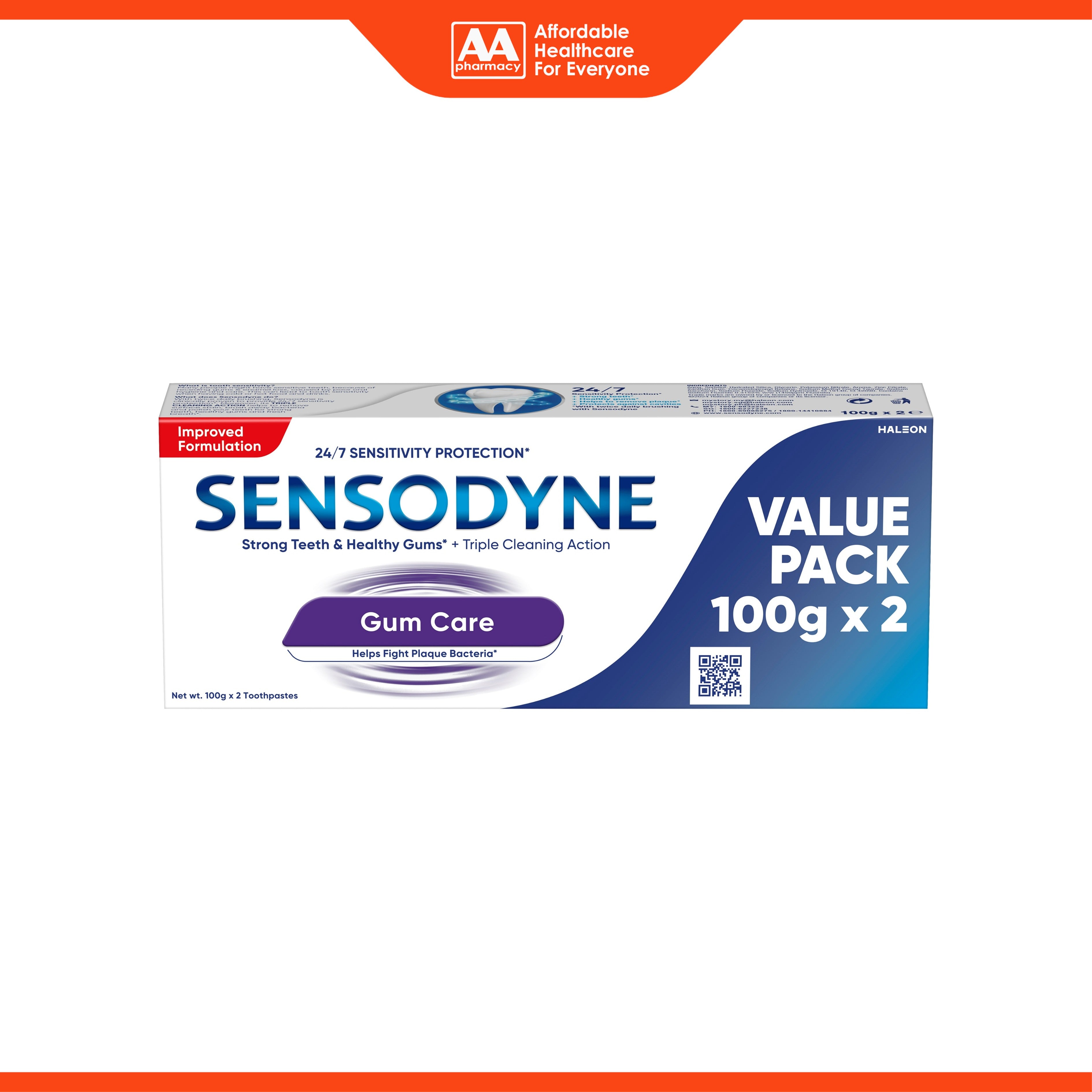 Sensodyne Toothpaste - Gum Care (2 x 100g)