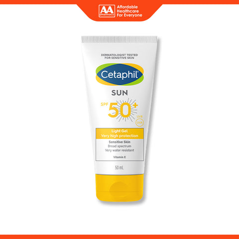 Cetaphil Sun SPF 50+ Light Gel Sunscreen 50mL