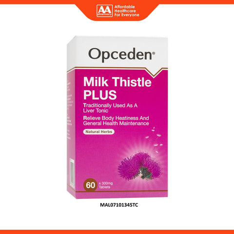 Opceden Milk Thistle Plus Tablet 60's (Liver Tonic)