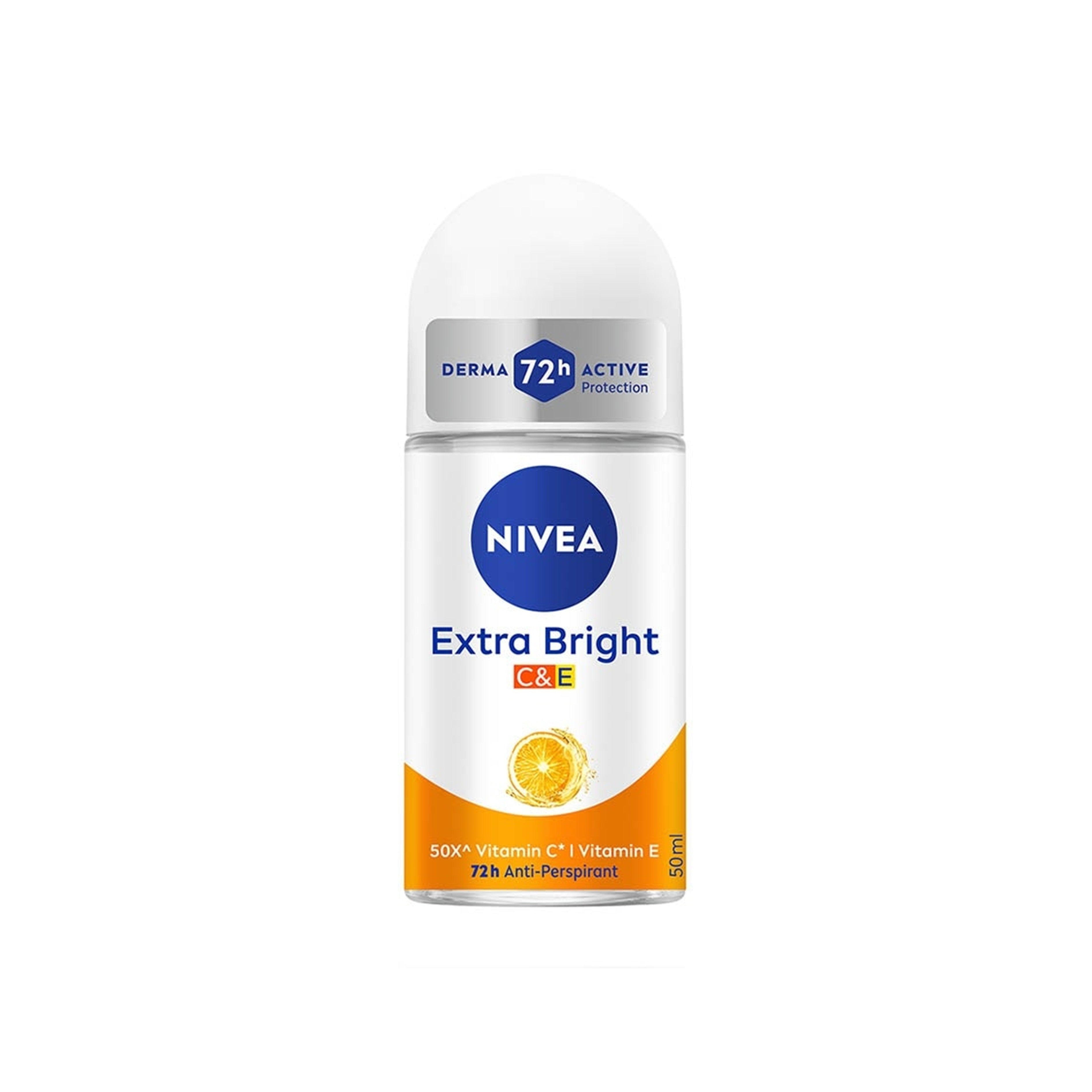 Nivea Extra Bright (C and E) 72H Anti-Perspirant Roll On 50mL