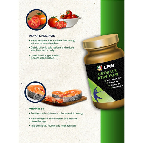 LPM Orthflex Nervonew Vegecapsule 60's