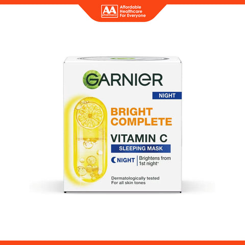 Garnier Bright Complete Vitamin C Sleeping Mask 50mL