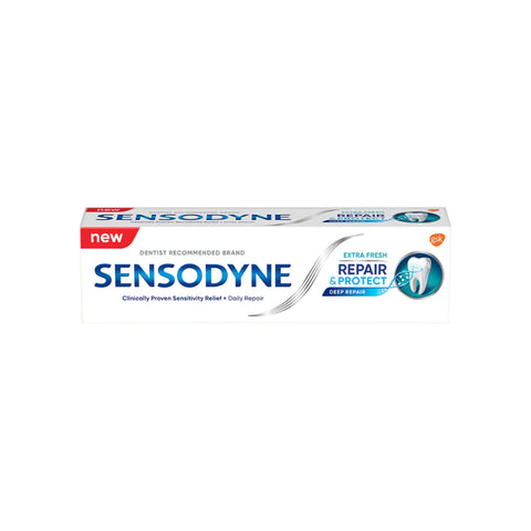 Sensodyne Toothpaste (Repair and Protect, Extra Fresh Flavour) 100g