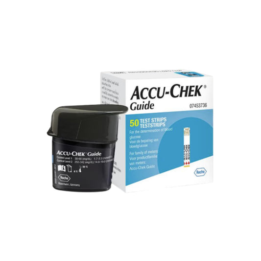 Accu-Chek Guide Blood Glucose Test Strip 50's (Compatible with Accu-Chek Guide Blood Glocose Monitor)