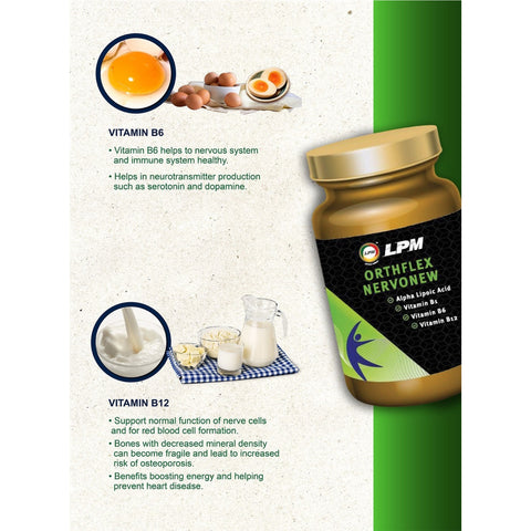 LPM Orthflex Nervonew Vegecapsule 60's