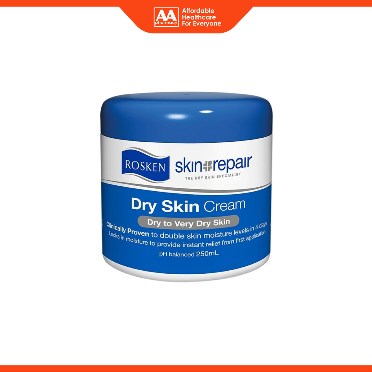 Rosken Skin Repair Dry Skin Cream (250ml)