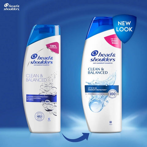 Head and Shoulders Anti-Dandruff Shampoo (Clean and Balanced) 300mL