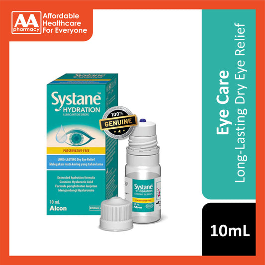 Systane Hydration (Preservative-Free) Lubricant Eye Drops 10mL