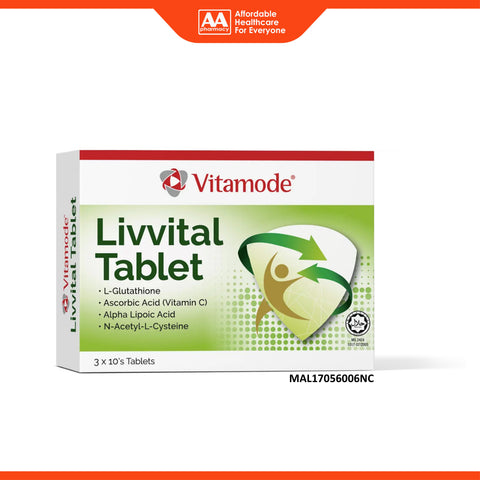 Vitamode Livvital Tablet 3x10's