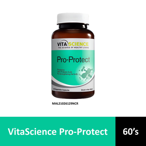 VitaScience Pro-Protect Vegecapsule 60's (Prebiotic and Probiotics)