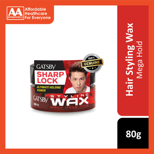 Gatsby Styling Wax (Mega Hold Type) 80g
