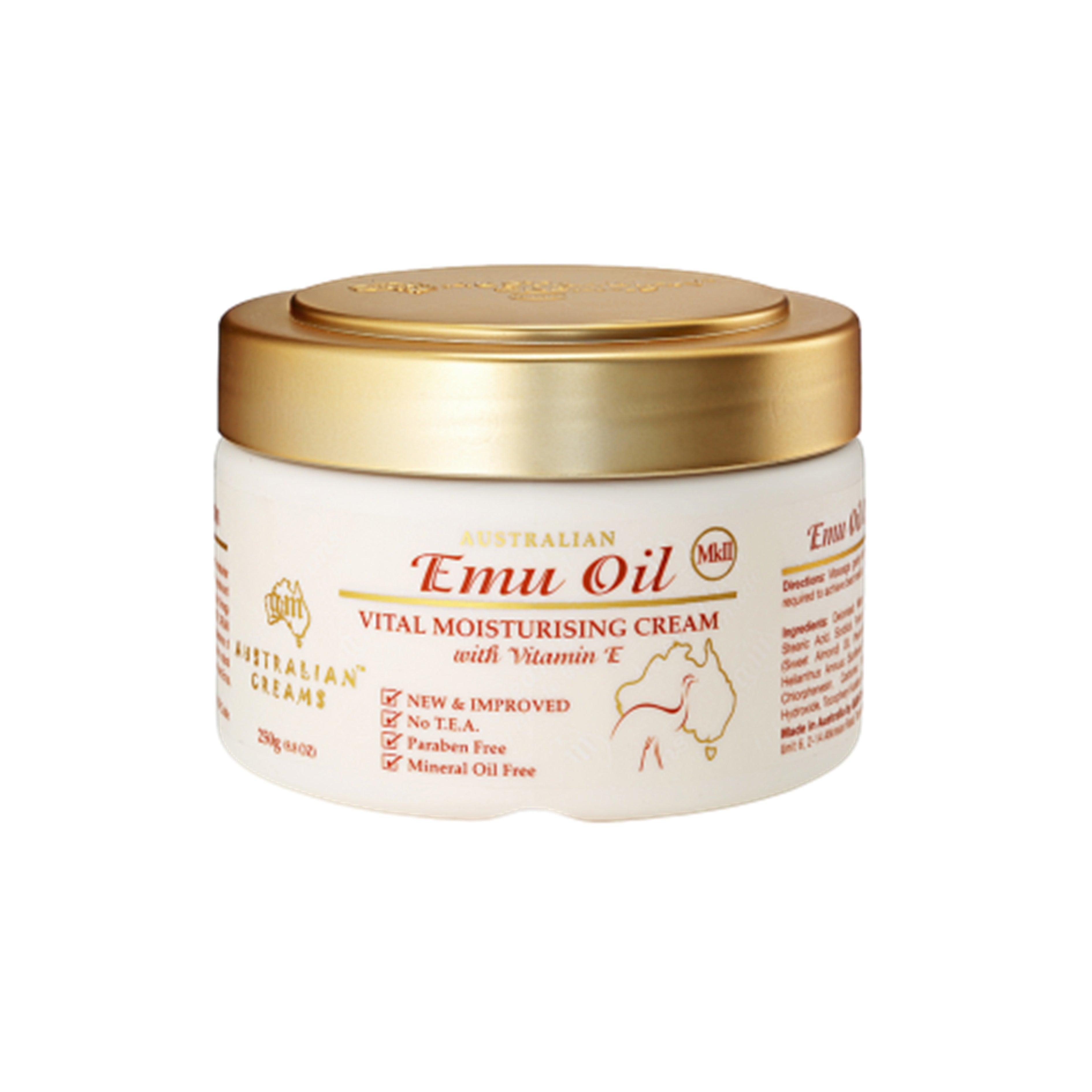 G and M Australian Cream Emu Oil Vital Moisturising Cream (250g)
