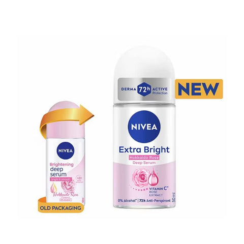 Nivea Deodorant Female Hokkaido Rose Roll On 50ml