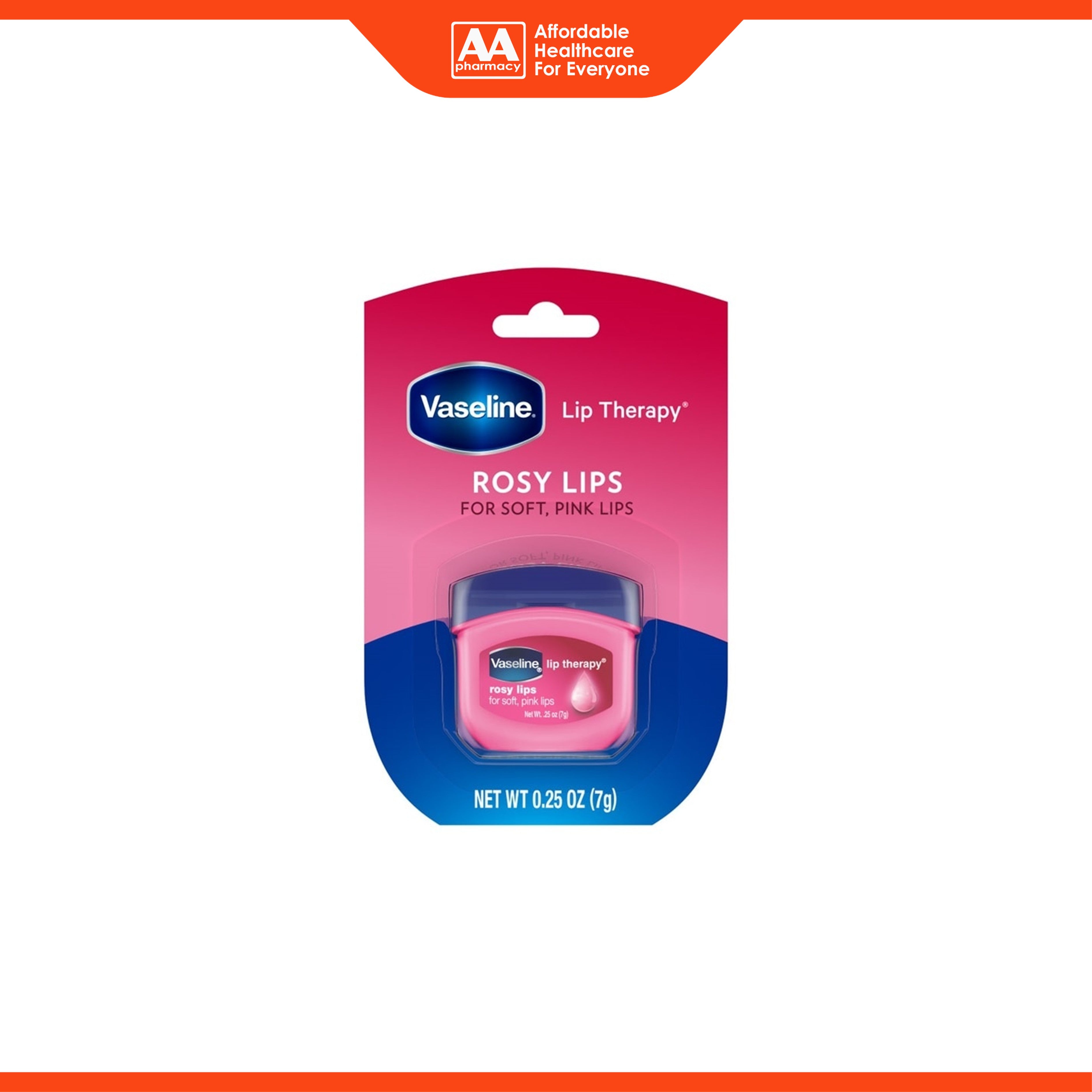 Vaseline Lip Therapy - Rosy Lips (7g)