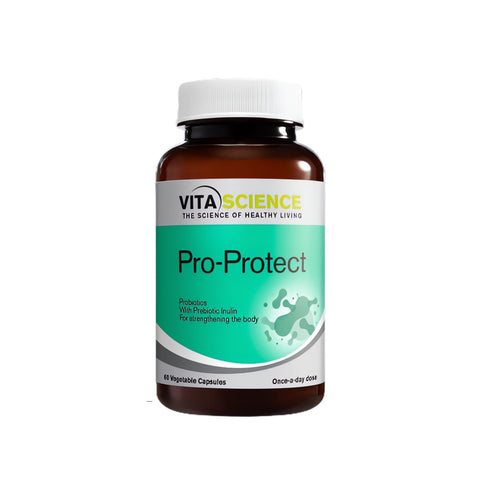 VitaScience Pro-Protect Vegecapsule 60's (Prebiotic and Probiotics)