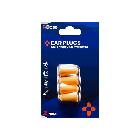 A-Dose Ear Plugs 4's (2 Pairs)
