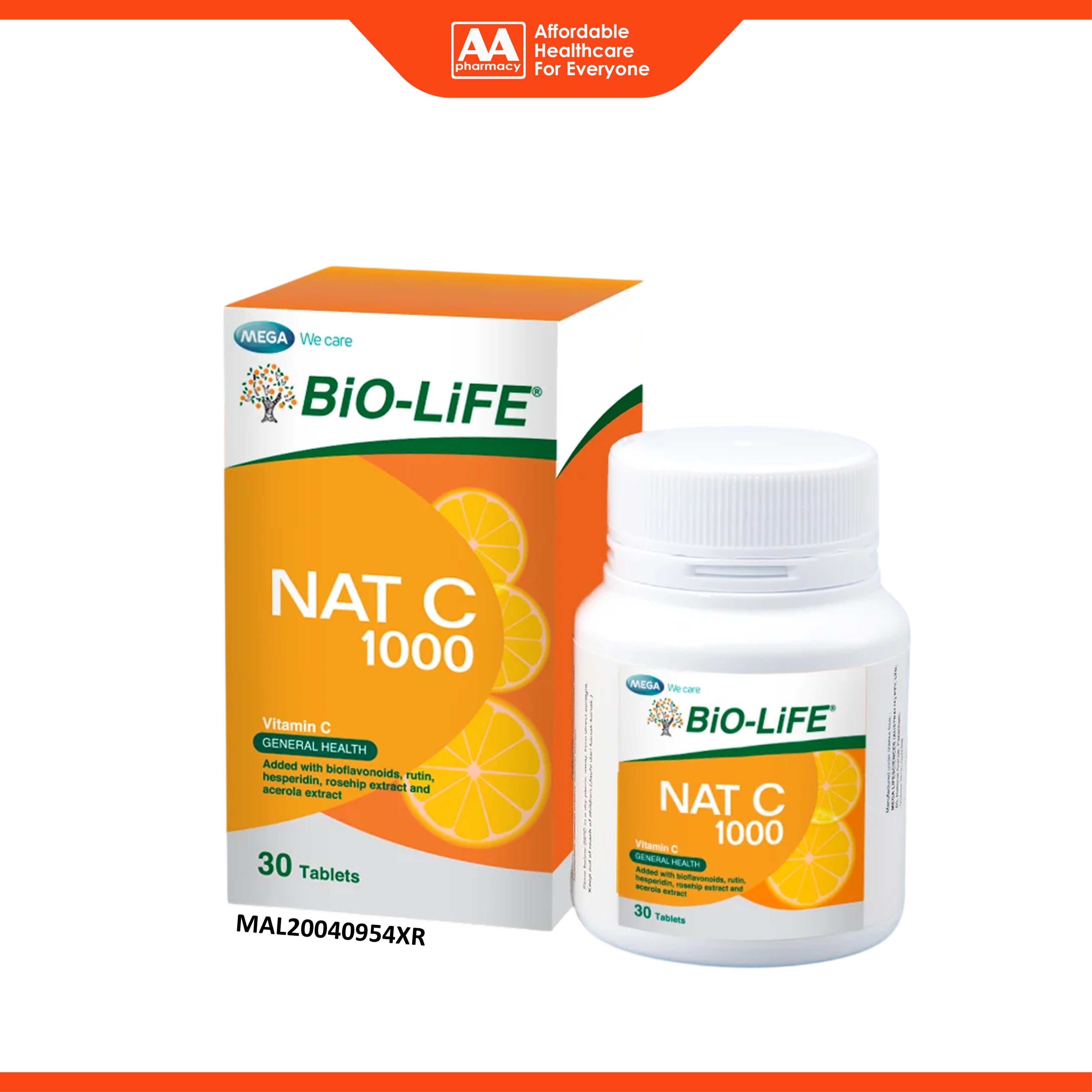 Bio-Life Nat C 1000mg Tablet 30's
