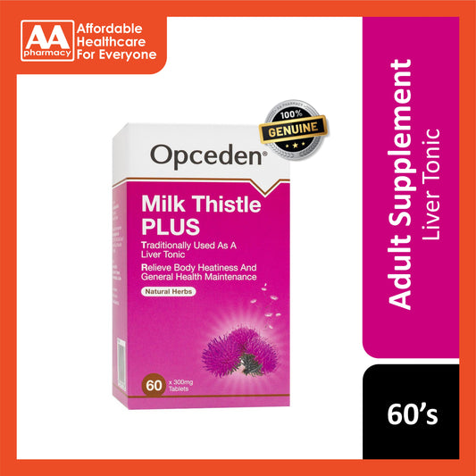 Opceden Milk Thistle Plus Tablet 60's (Liver Tonic)