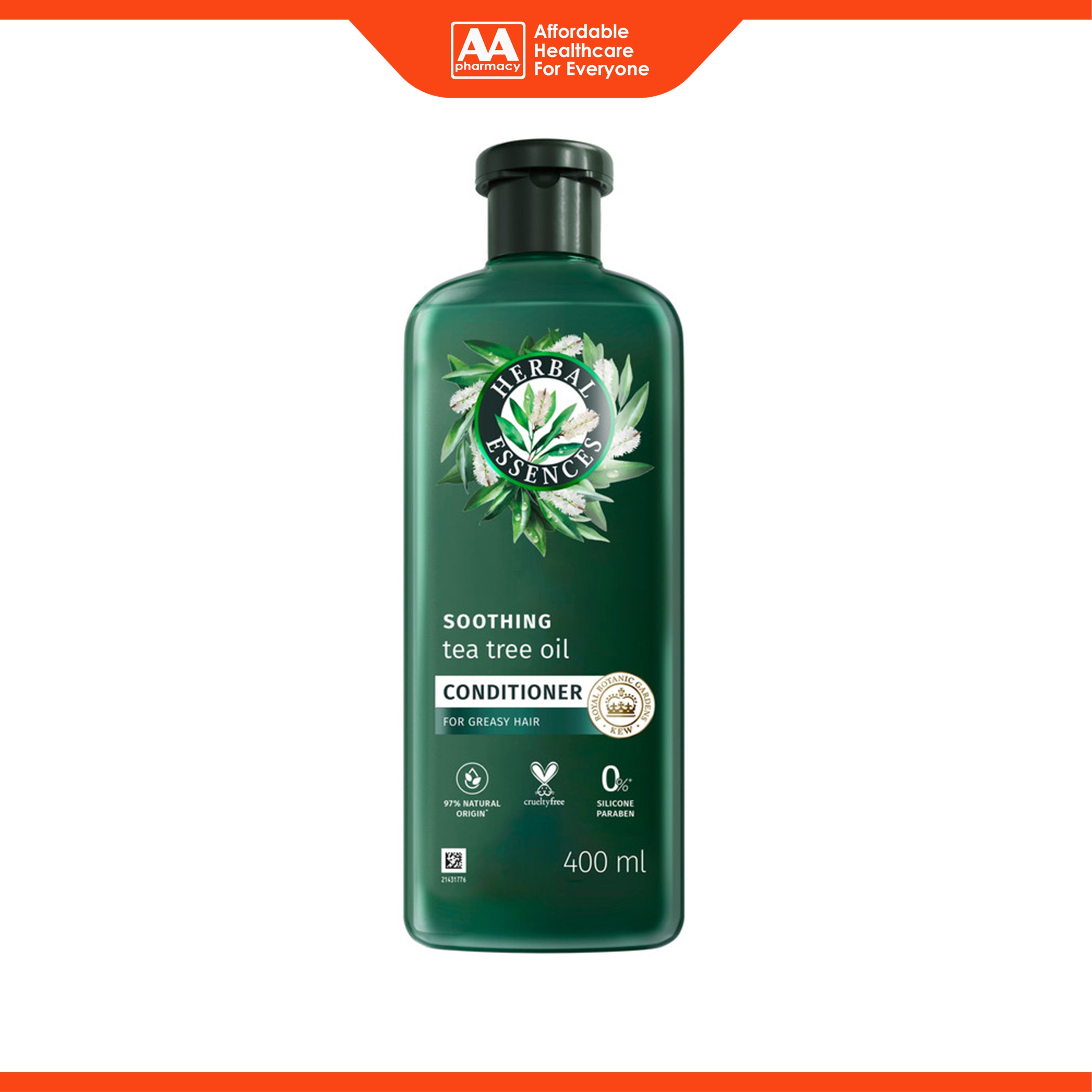 Herbal Essences Conditioner - Tea Tree Oil, Soothing (400ml)