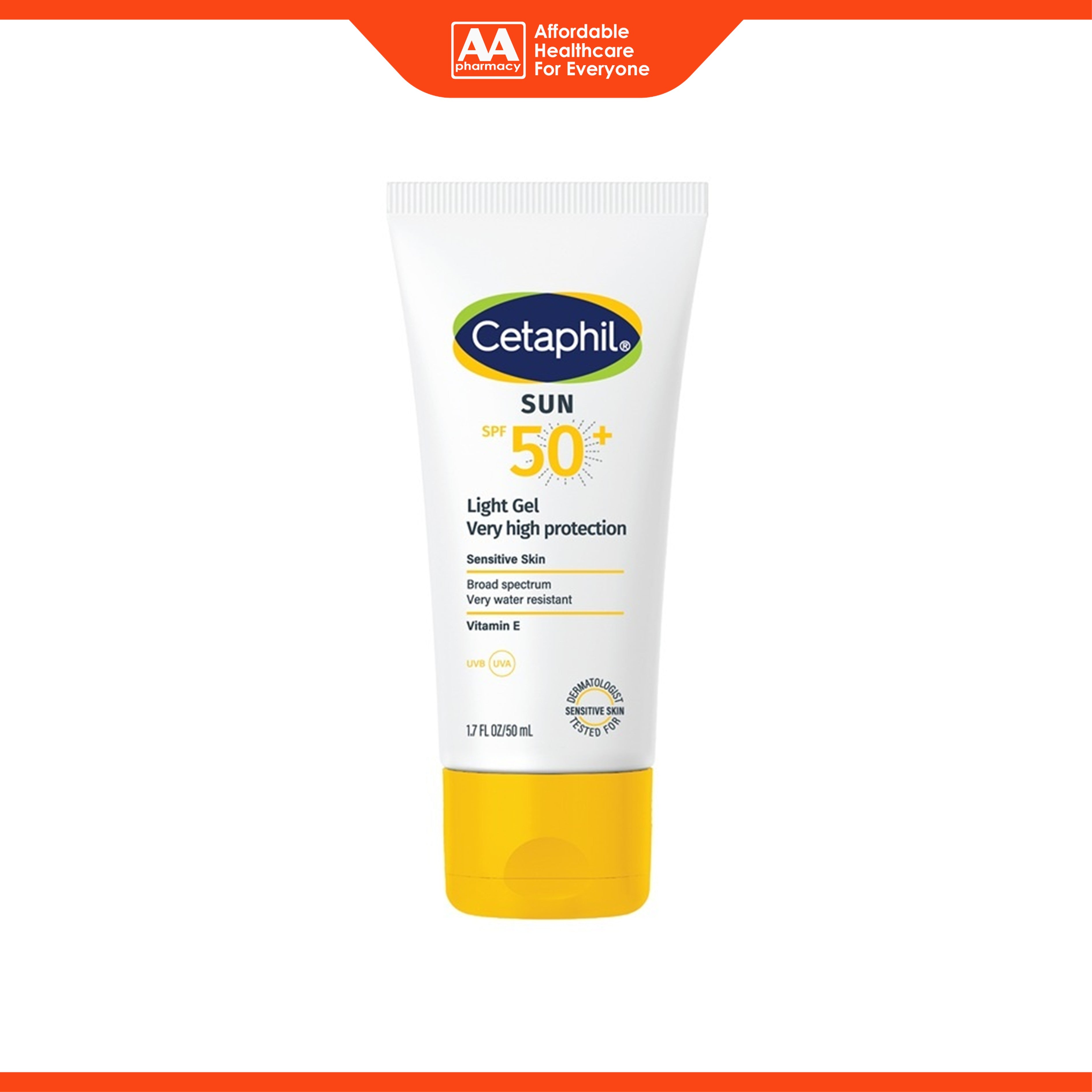 Cetaphil Sun SPF 50+ Light Gel (50ml) - Very High Protection