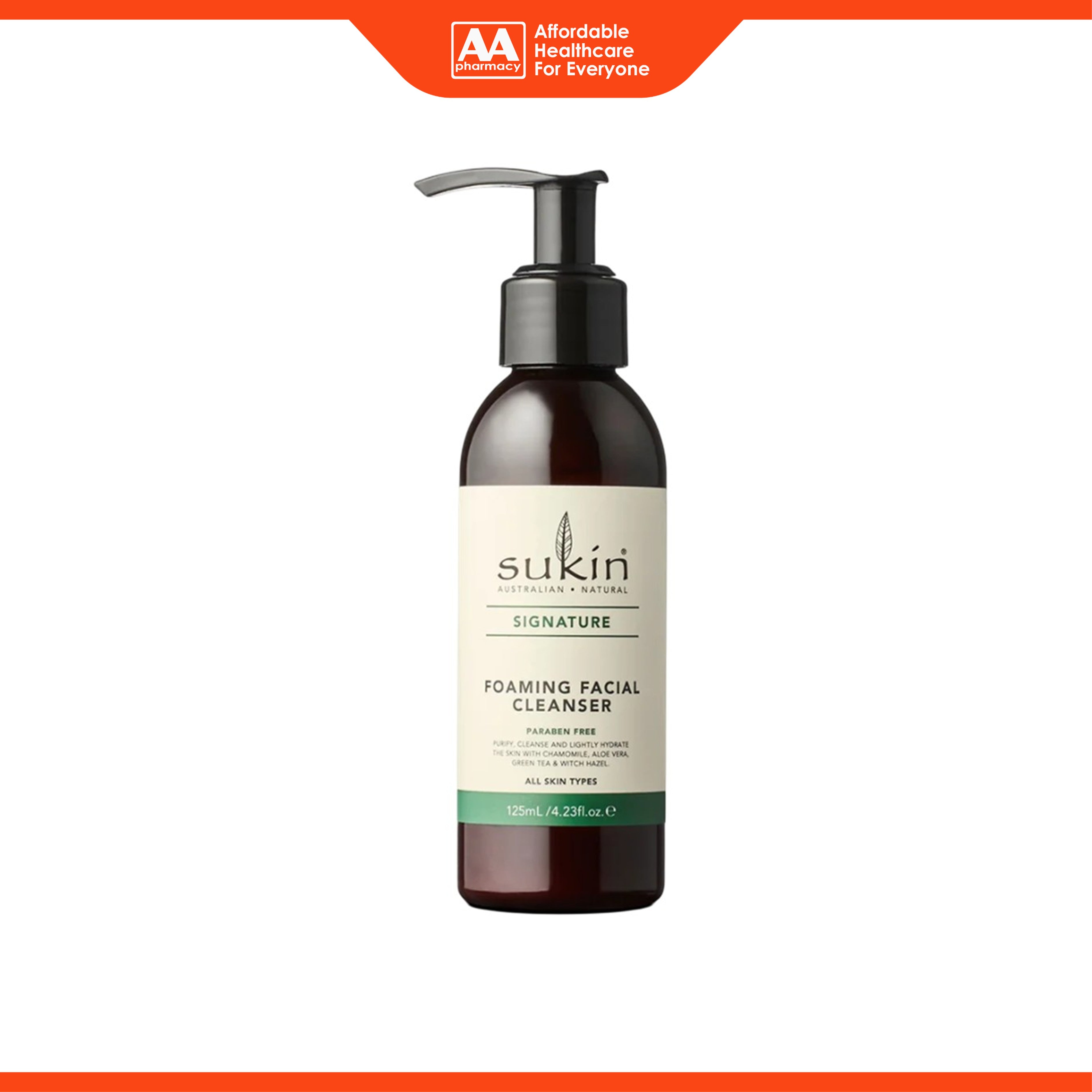Sukin Signature Foaming Facial Cleanser (125ml)