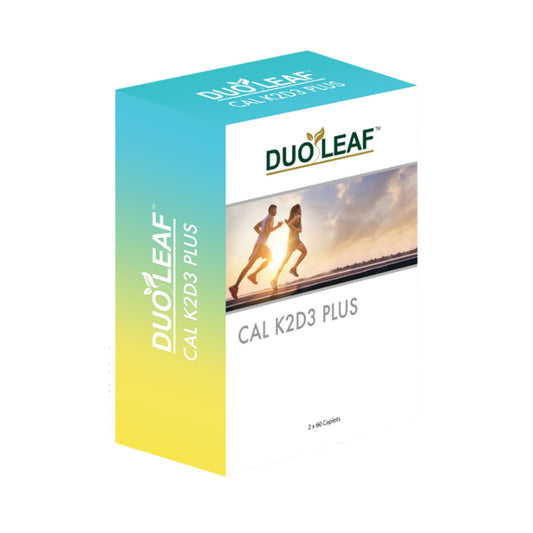 Duoleaf Cal K2D3 Plus Caplet 2x60's