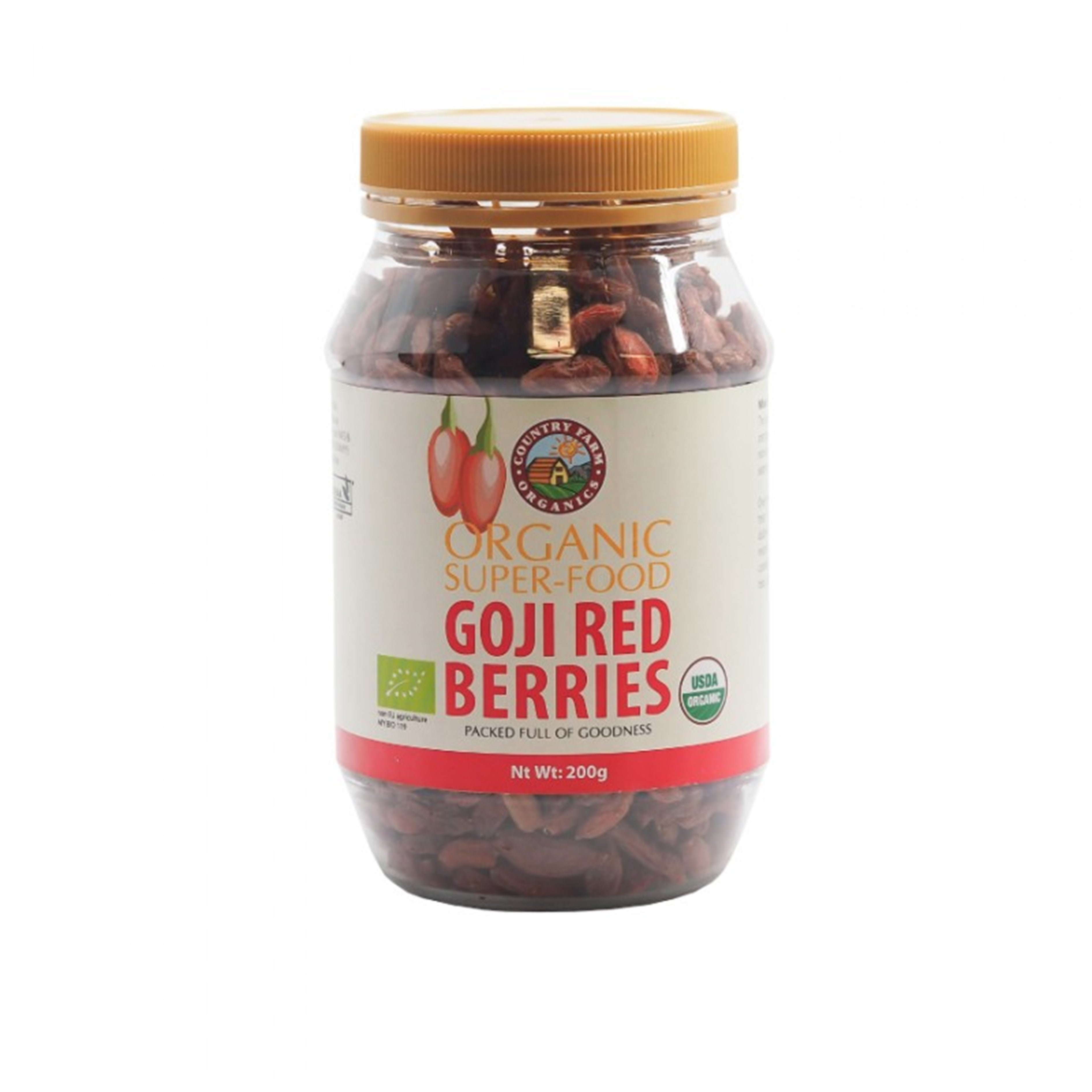 Country Farm Organic Goji Berries 200g