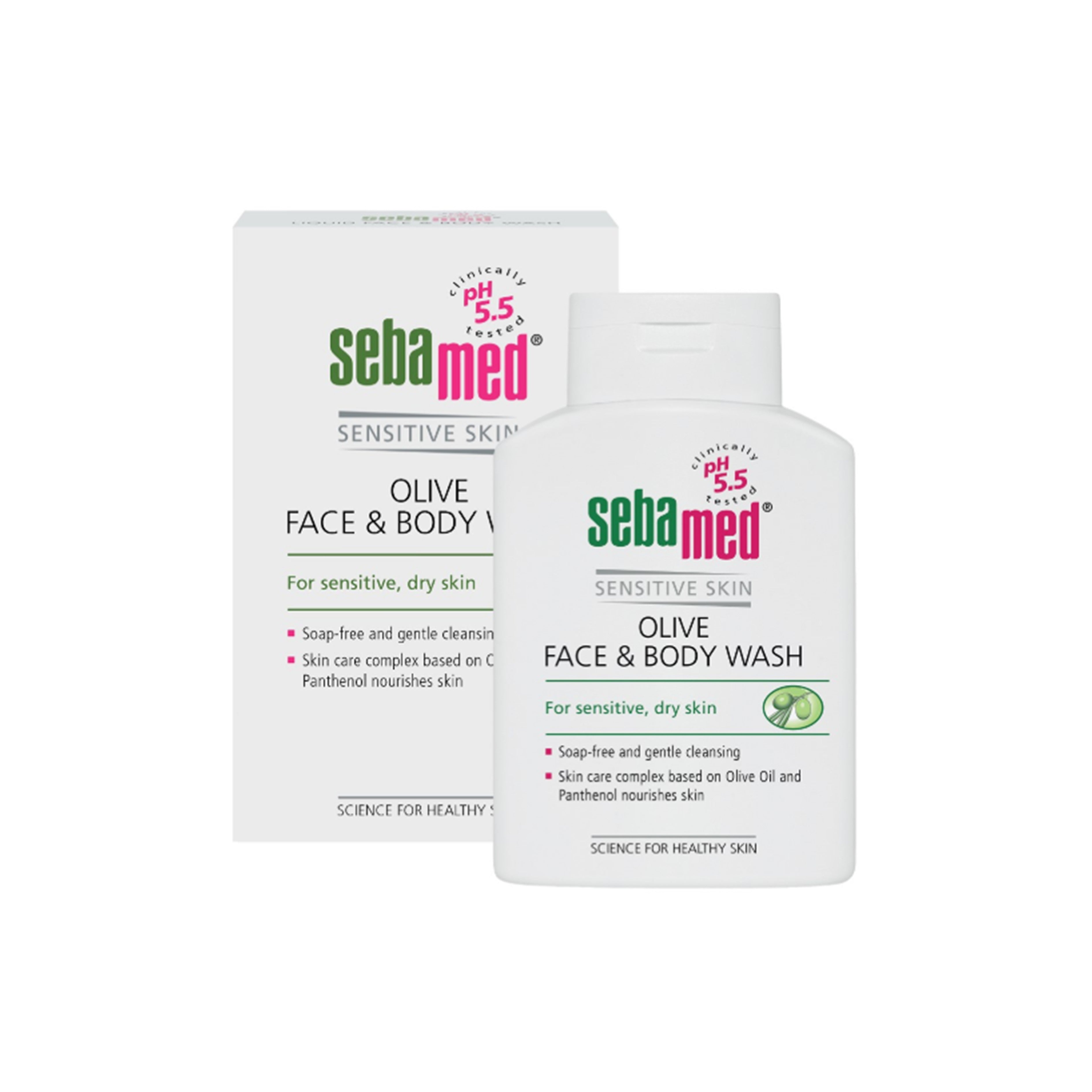 Sebamed Olive Face and Body Wash 200mL