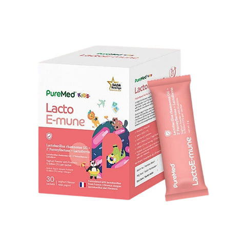 PureMed Lacto E-Mune (Yoghurt Powder with Probiotic 12 Billion CFU) Sachet 30's