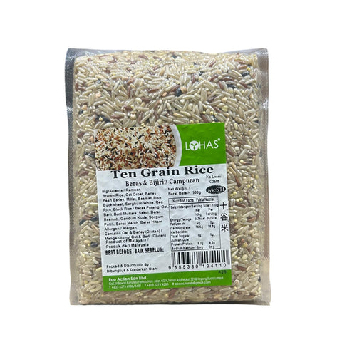 Lohas Natural Ten Grain Rice 900g