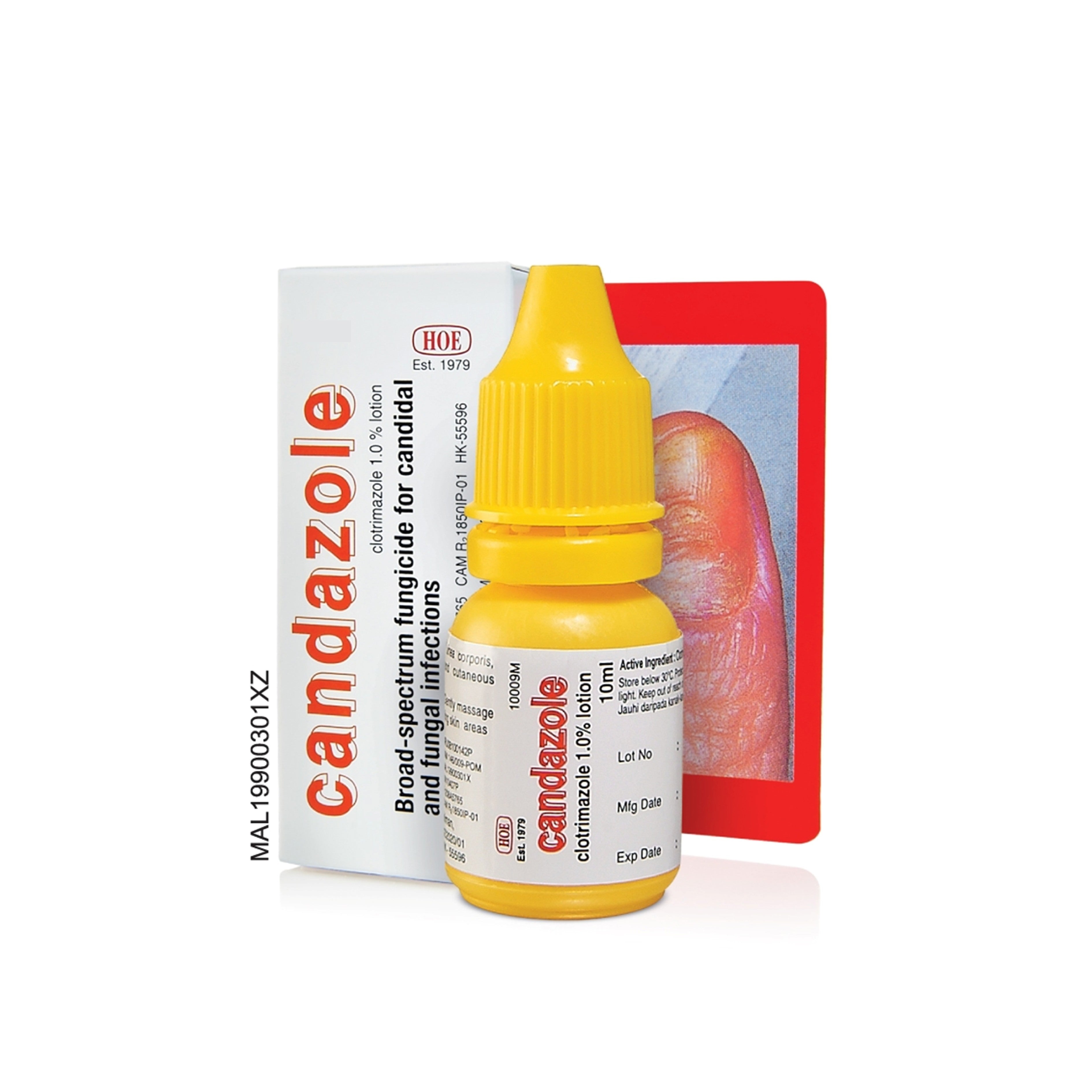 Candazole (Clotrimazole 1%) Antifungal Lotion 10mL