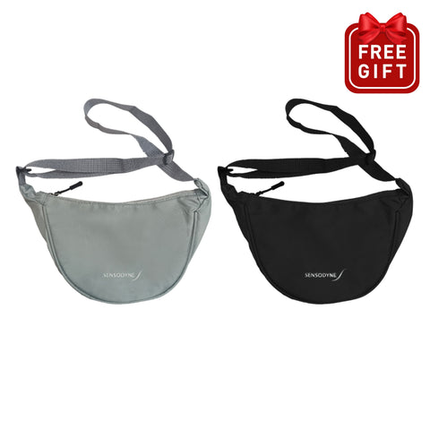 [NOT FOR SALE] AA FG: Sensodyne Round Bag (Black/Grey) 1's