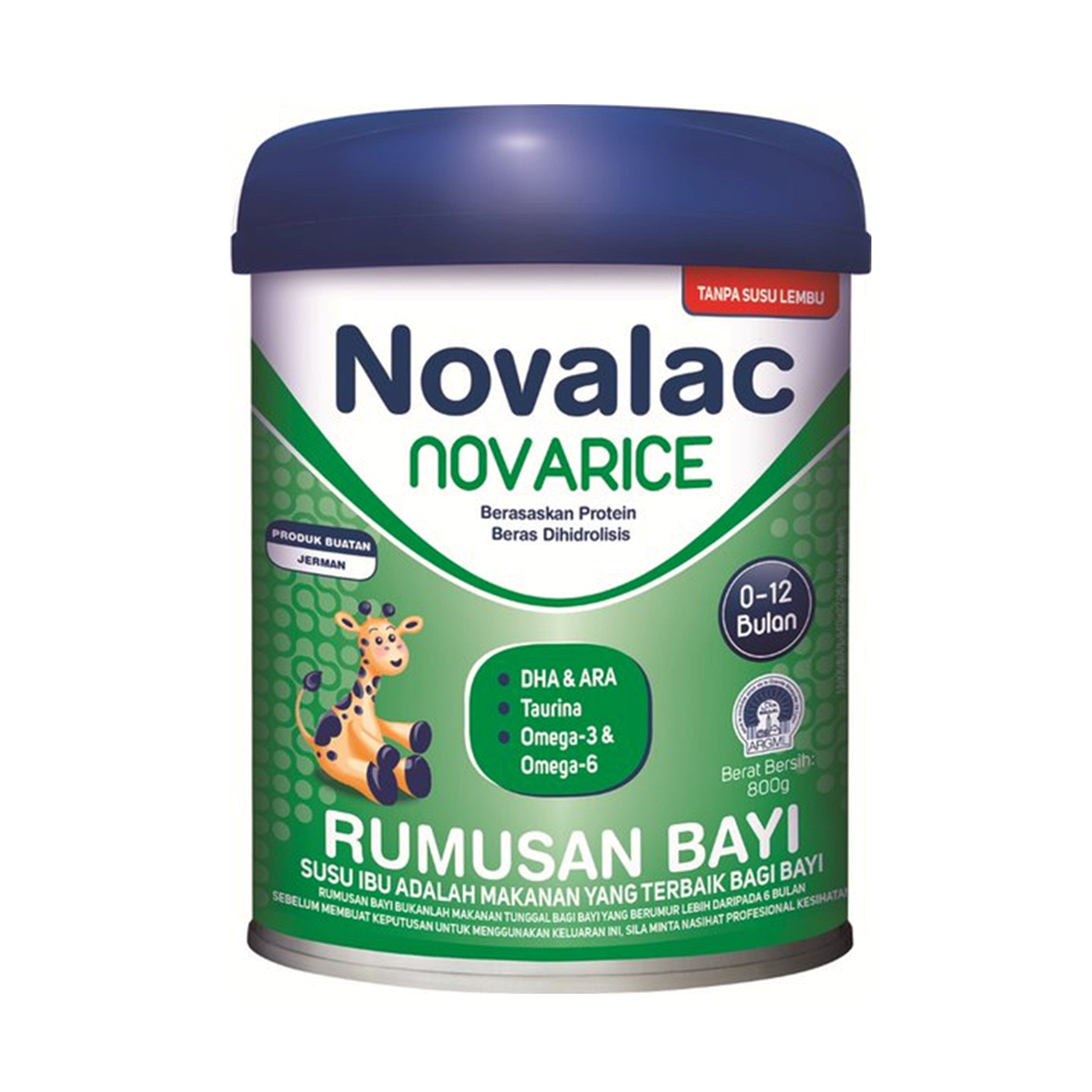 Novalac NovaRice Infant Formula For Babies 0-12 Months (800g)