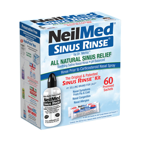 NeilMed Sinus Rinse Starter Kit 60's