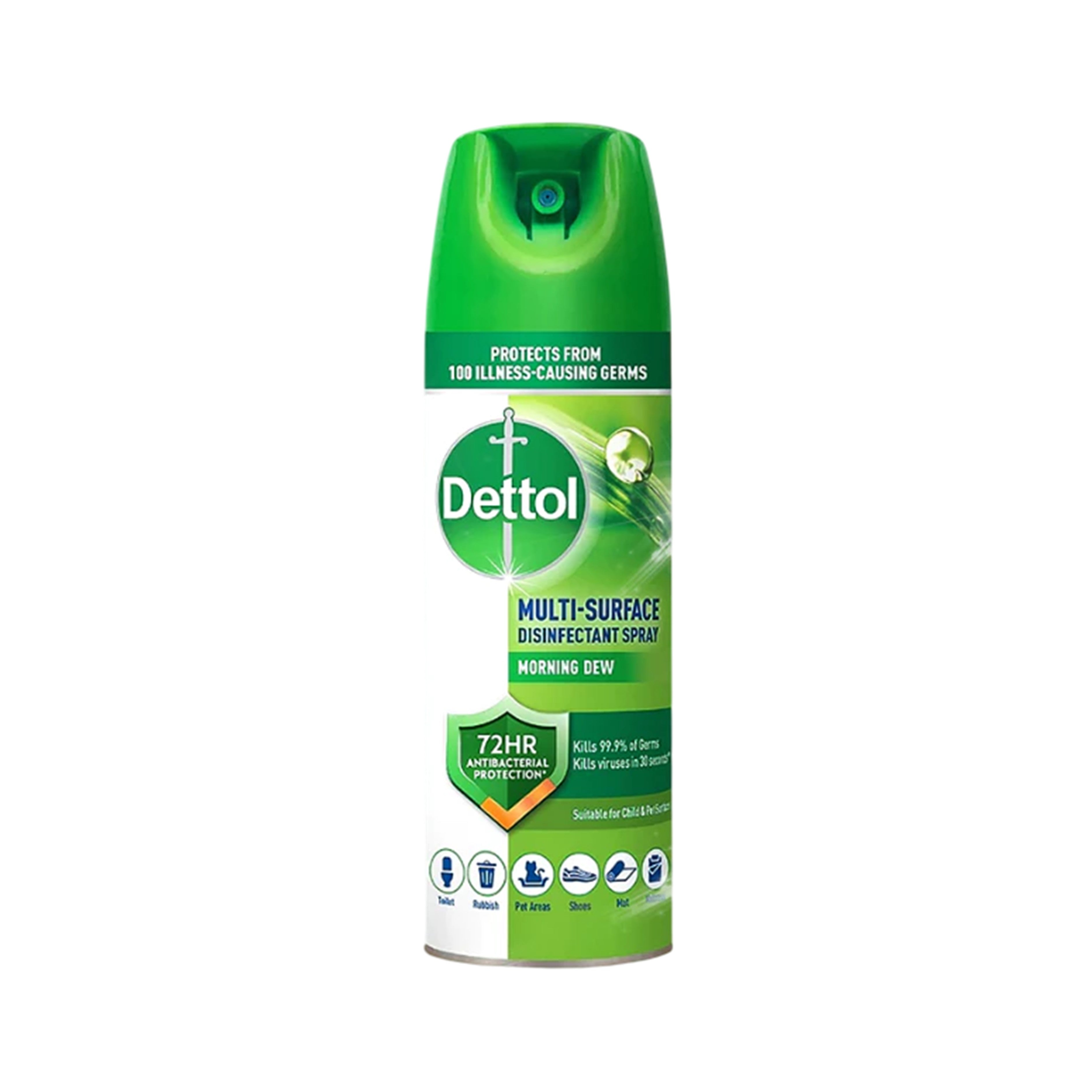 Dettol Multi-Surface Disinfectant Spray (Morning Dew) 450mL