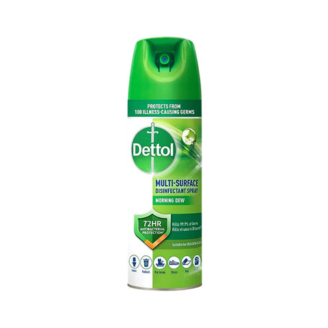 Dettol Multi-Surface Disinfectant Spray (Morning Dew) 450mL
