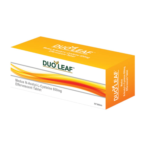 Duoleaf Medus NAC 600mg Effervescent Tablet 30's