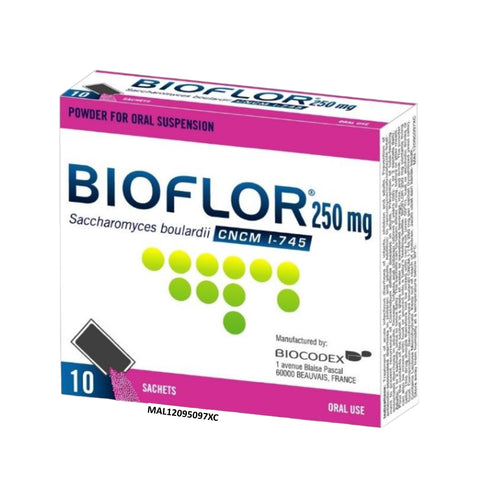 Bioflor 250mg Sachet 10's - Saccharomyces Boulardii CNCM I-745