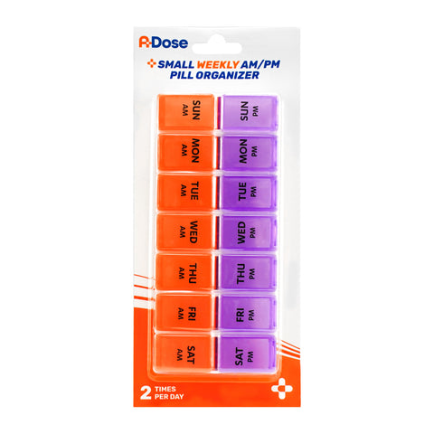 A-Dose Small Weekly AM/PM Pill Box (14 Compartments) 1's