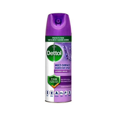 Dettol Multi-Surface Disinfectant Spray (Lavender Breeze) 450mL