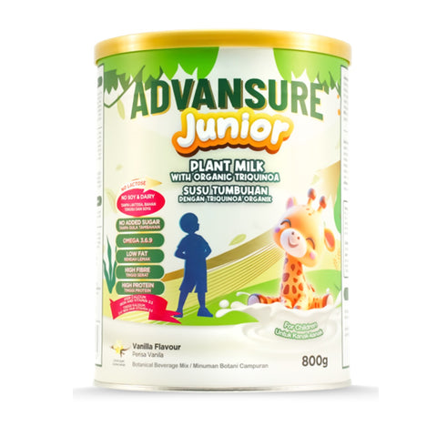 [NEW!] Advansure Junior Plant Milk 800g