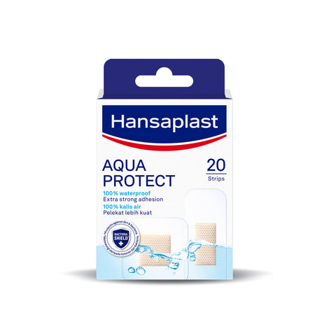 Hansaplast Aqua Protect Plaster 20's (100% Waterproof)