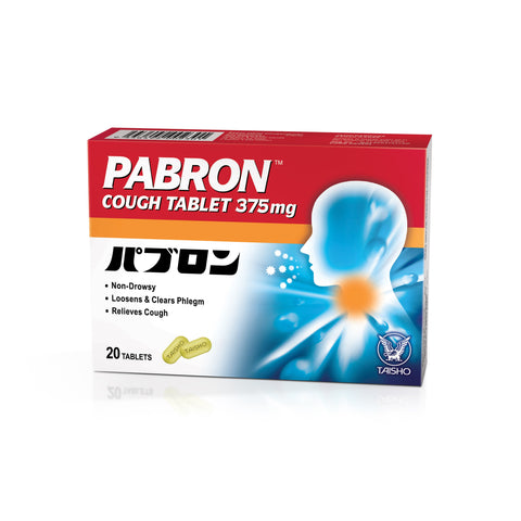 Pabron Cough (Carbocisteine 375mg) Tablet 20's