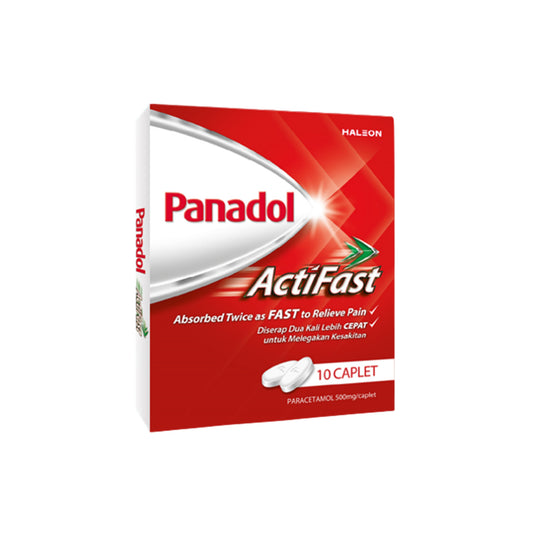 Panadol ActiFast 500mg Caplet 10's
