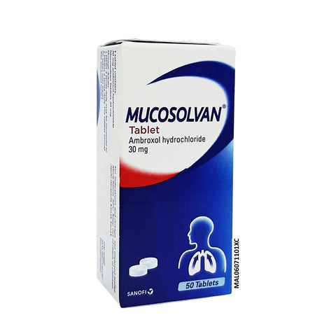 Mucosolvan 30mg Tablets (50's) (For Mucus)