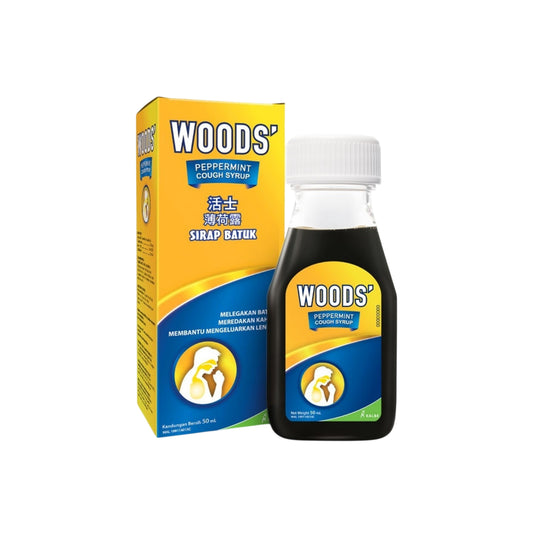 Woods' Peppermint Cough Syrup 50mL