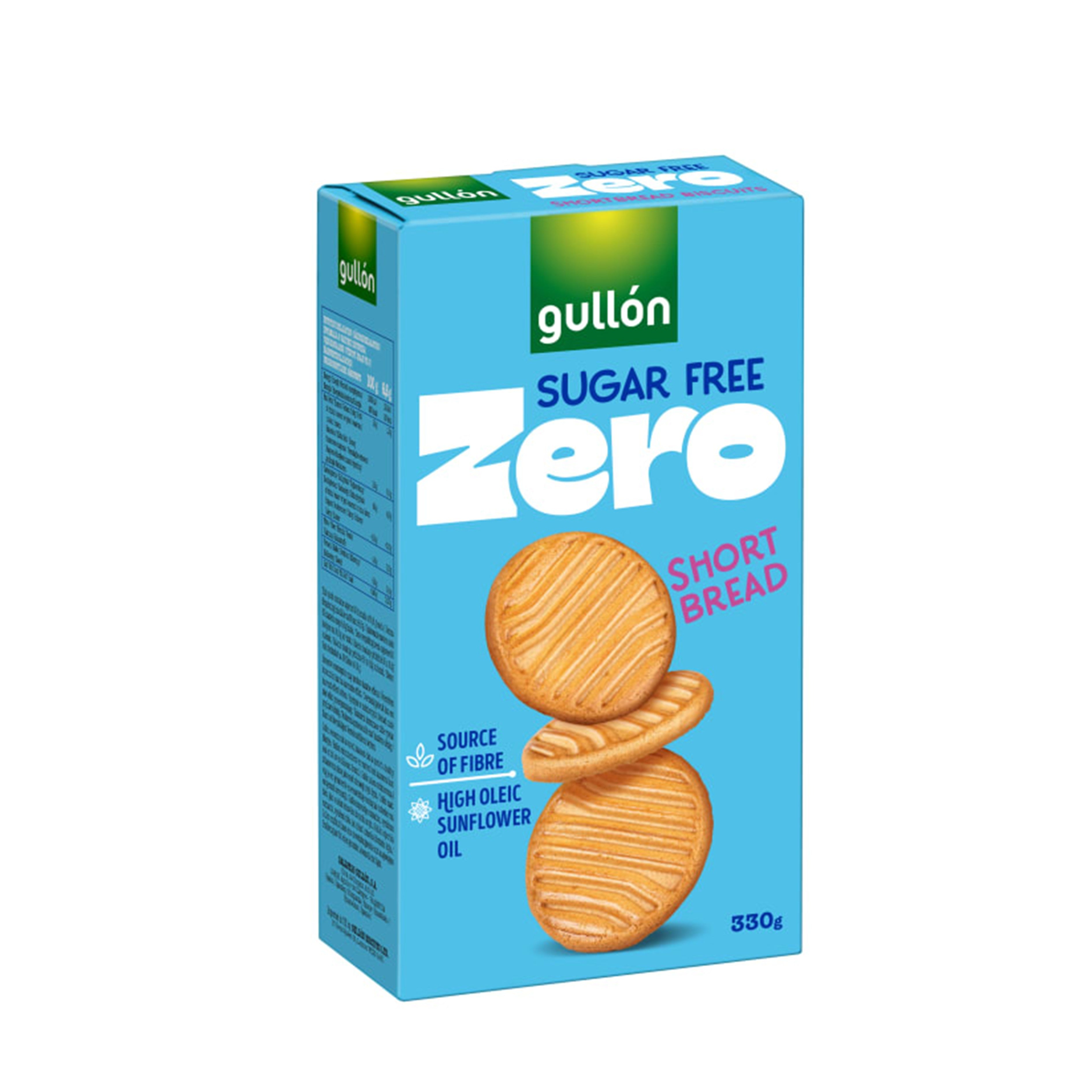 Gullon ZERO Sugar Free Short Bread Biscuits 330g