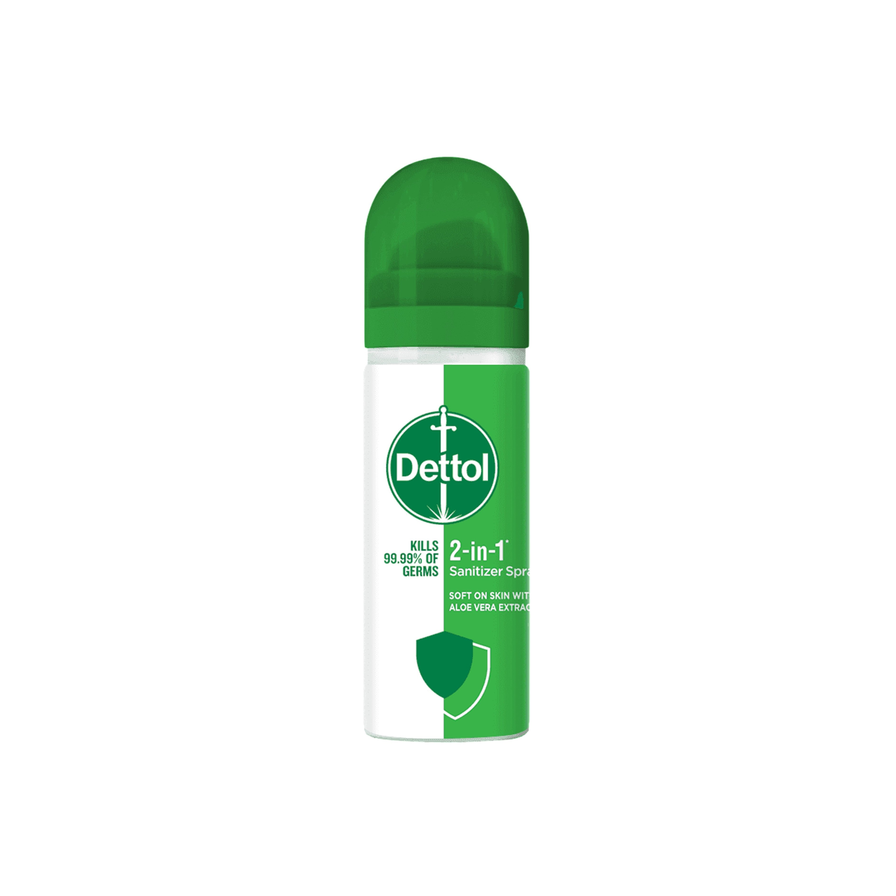 Dettol 2-in-1 Sanitizer Spray 50mL