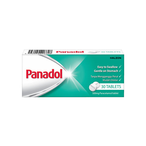 Panadol Regular 500mg Coated Tablet 3x10's
